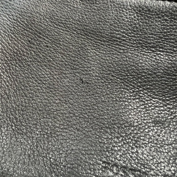 Fossil Black Leather Crossbody Bag with Brass Accents - Picture 9 of 11